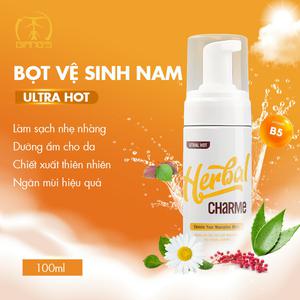  HERBAL CHARME (UTRAL HOT) (Bọt xịt Vệ Sinh Nam; Nóng ấm)