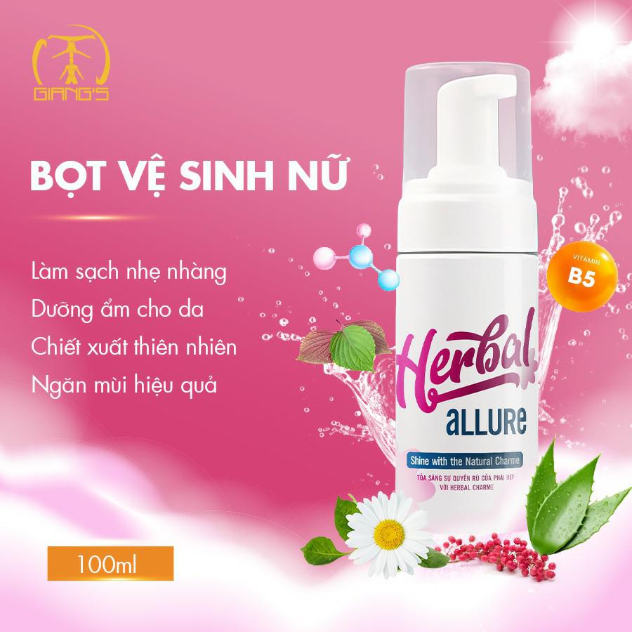 HERBAL ALLURE (Bọt xịt Vệ Sinh Nữ)