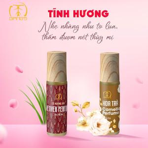Nước hoa phối ngẫu Tĩnh Hương (Cỏ Hương Bài, Hoa Trà)