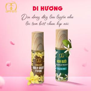 Nước hoa phối ngẫu Di Hương (Vani - Dừa, Hoa Bưởi)