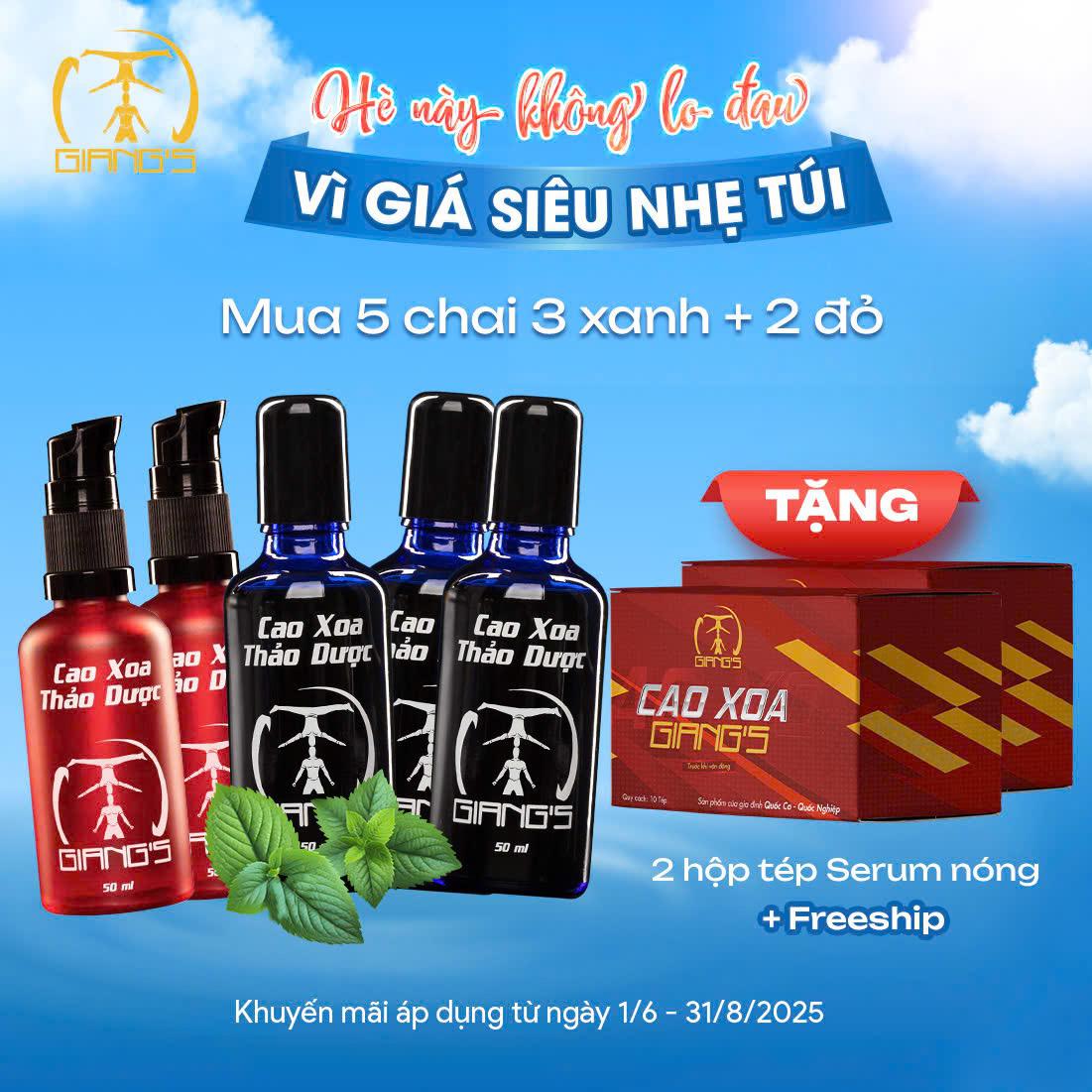 Combo 2 bottles of Giang's Herbal recipe Fast acting Super Absorbent - 3 bottles of Giang's Herbal recipe Specifically Formulated for Neck and Shoulder