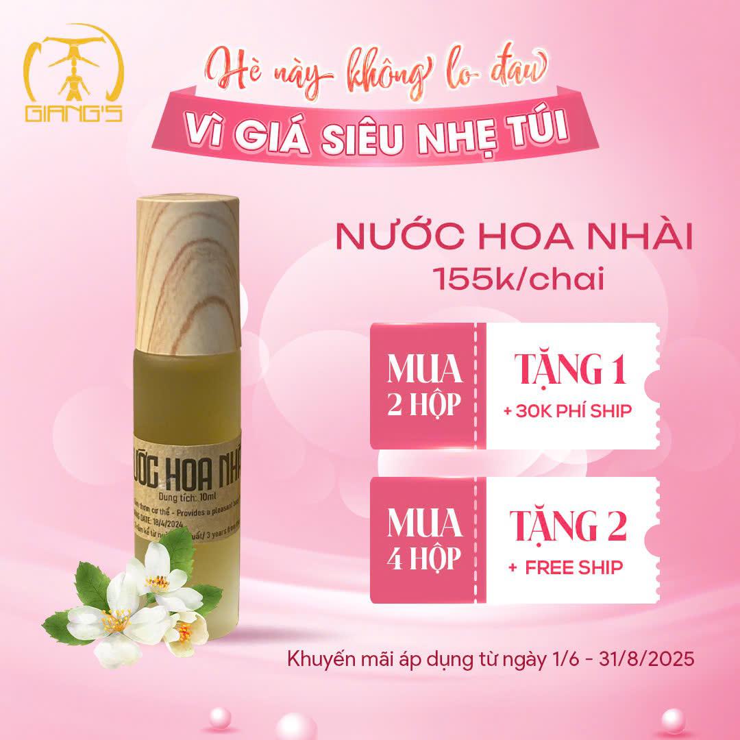 Nước hoa Hương hoa Nhài 10ml