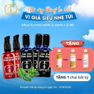 Combo 3 Cao xoa thảo dược Giang's chuyên dùng cho Cổ Vai-Gáy và 2 Hiệu quả nhanh - Hấp thụ tốt
