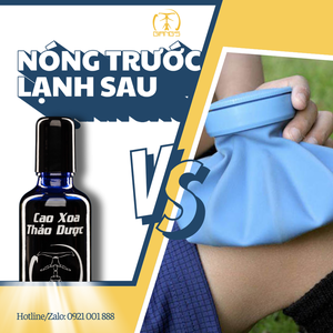 CƠ CHẾ “NÓNG TRƯỚC – LẠNH SAU” CỦA CAO XOA VÀ “LẠNH TRƯỚC – NÓNG SAU” TRONG SƠ CỨU: KHÁC NHAU THẾ NÀO?