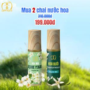Nước hoa phối ngẫu  Phức Hương (Hoa Nhài, Hoa Bưởi)
